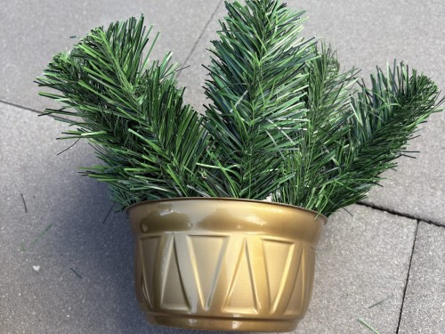 Miska podstawa podkład baza do kompozycji z OBCIĄŻENIEM DUŻA okrągła 15cm ZŁOTO