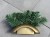 Ikebana podstawa baza podkład do kompozycji z OBCIĄŻENIEM MAŁA fokus 22cm ZŁOTO