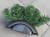 Ikebana podstawa baza podkład do kompozycji z OBCIĄŻENIEM MAŁA fokus 22cm GRAFIT