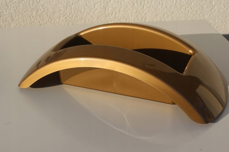 IKEBANA 3 Miska osłonka doniczka ZŁOTA 35cm DUŻA