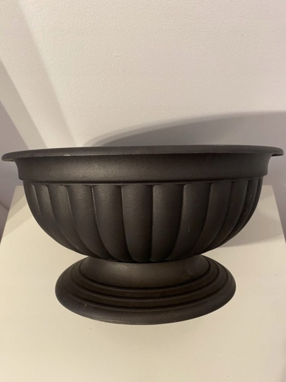 Miska Osłonka Doniczka CZARNY GAZON 35cm