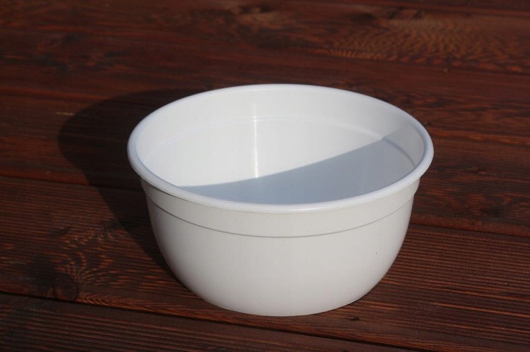 Miska Osłonka Doniczka BIAŁA 200mm MISKA3 tomplast