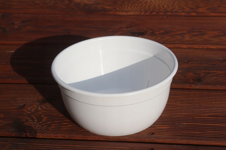 Miska Osłonka Doniczka BIAŁA 200mm MISKA3 tomplast