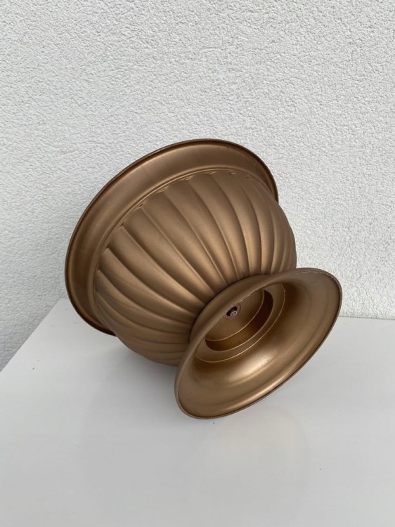 Miska Osłonka Doniczka ZŁOTY GAZON 26cm