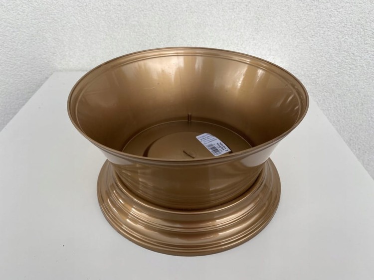 Miska Osłonka Doniczka ZŁOTY STOPKA 25cm