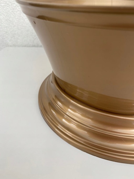 Miska Osłonka Doniczka ZŁOTY STOPKA 25cm