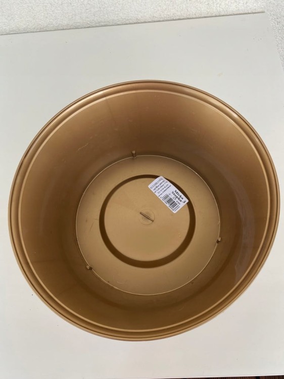 Miska Osłonka Doniczka ZŁOTY STOPKA 25cm