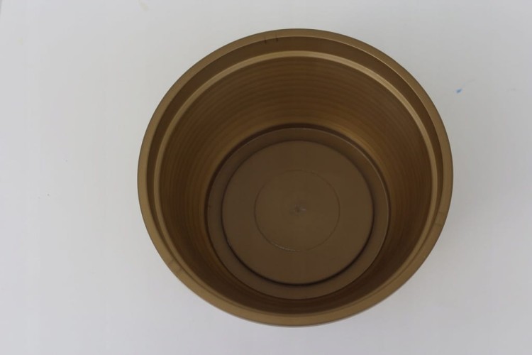 Miska Osłonka Doniczka ZŁOTY ANITA 22cm