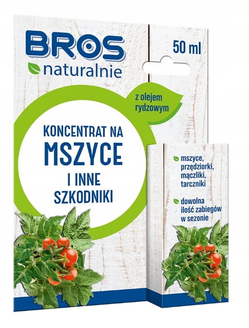 Koncentrat na mszyce i inne szkodniki 50ml bros naturalnie