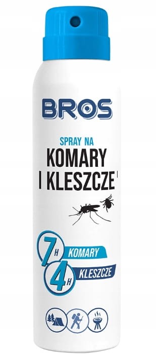 Spray na komary i kleszcze BROS 90ml
