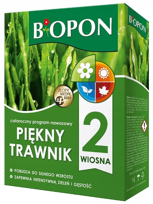 NAWÓZ PIĘKNY TRAWNIK roczny program nawozowy 4x2kg