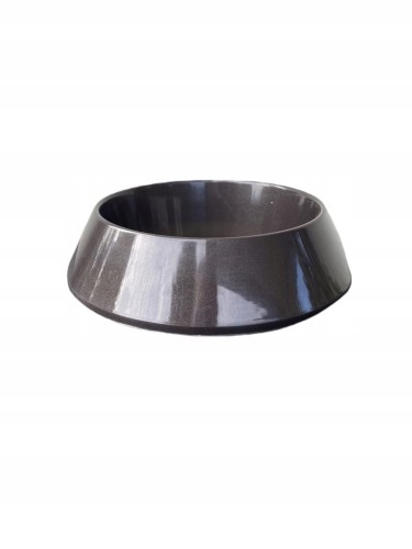 Miska cmentarna Nova 4 CZARNA 18cm
