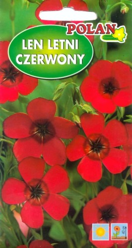 Len letni czerwony 1g
