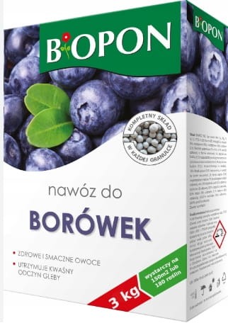 Nawóz do borówek 3kg. Bopon