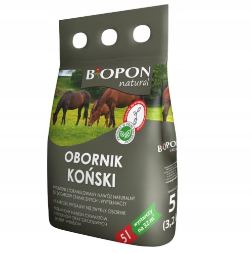 OBORNIK KOŃSKI GRANULOWANY 5l biopon naturalny