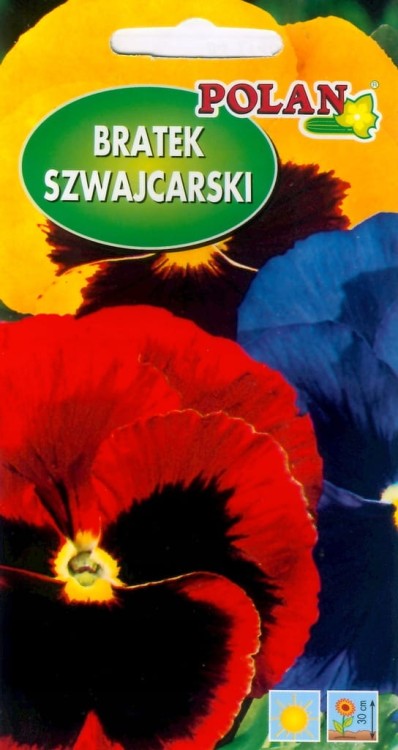 BRATEK SZWAJCARSKI mieszanka 0,5g nasiona kwiatów polan