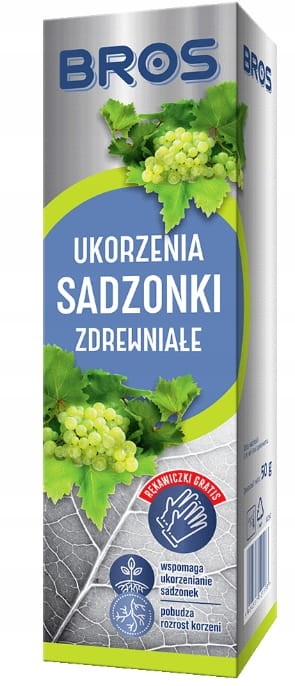 Ukorzeniacz ukorzenia sadzonki zdrewniałe 50g rękawiczki gratis