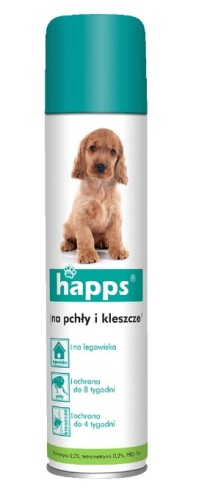 Aerozol na pchły i kleszcze happs 250ml