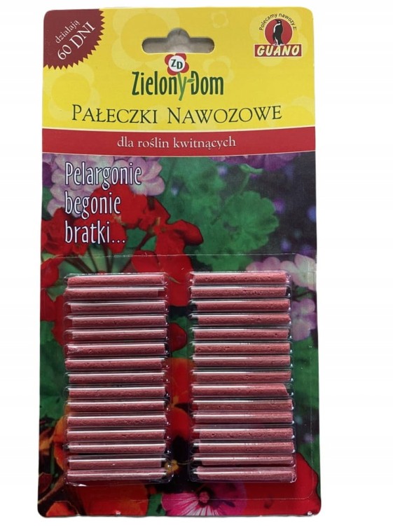 Pałeczki nawozowe do roślin kwitnących ZD