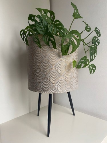 Kwietnik osłonka doniczka na nóżkach 54cm 8567DUŻA