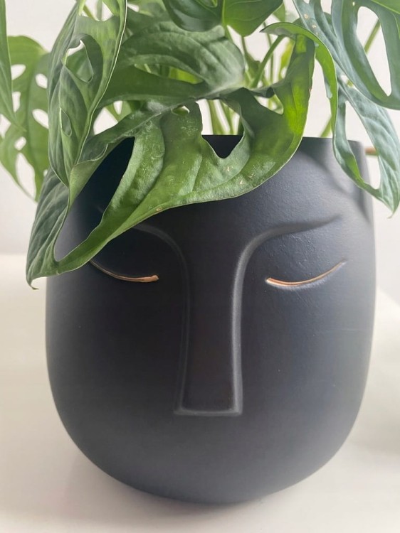 Osłonka GŁOWA doniczka 16cm ceramiczna 7623/EWAX