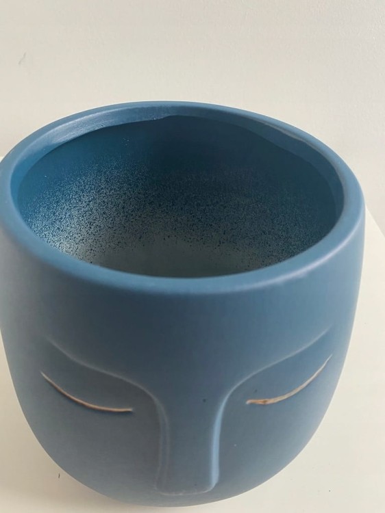 Osłonka GŁOWA doniczka 16cm ceramiczna 7645