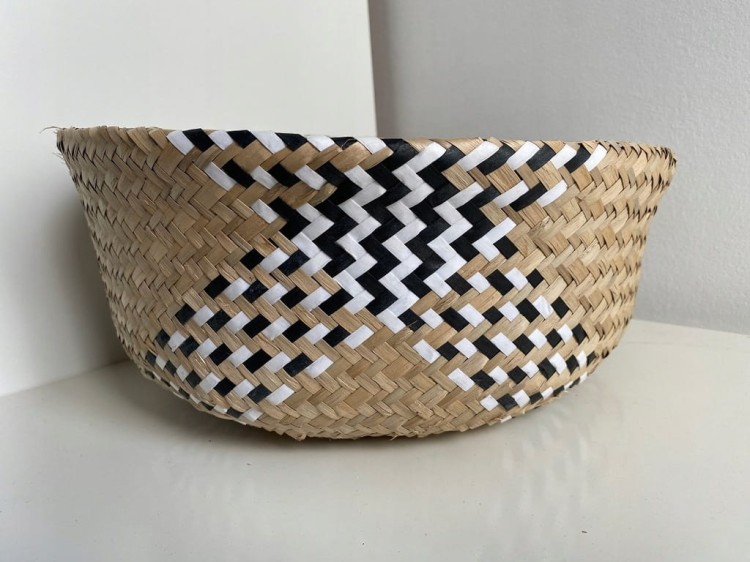 Kosz osłonka doniczka koszyk z juty 30cm KOSZ04288