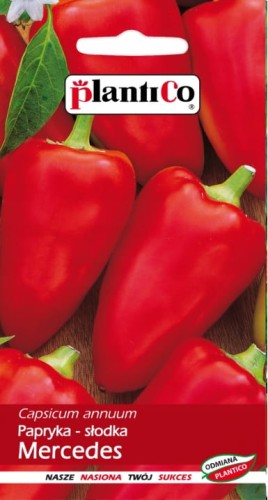 Papryka słodka Mercedes 0,5g nasiona warzyw plantico