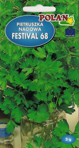 Pietruszka naciowa FESTIVAL 2g nasiona polan