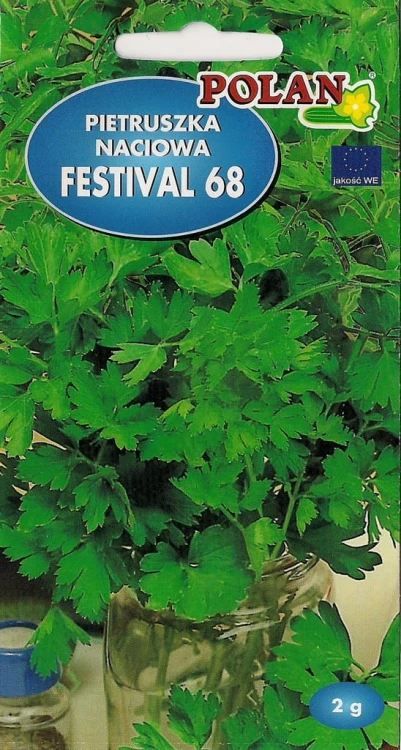 Pietruszka naciowa FESTIVAL 2g nasiona polan