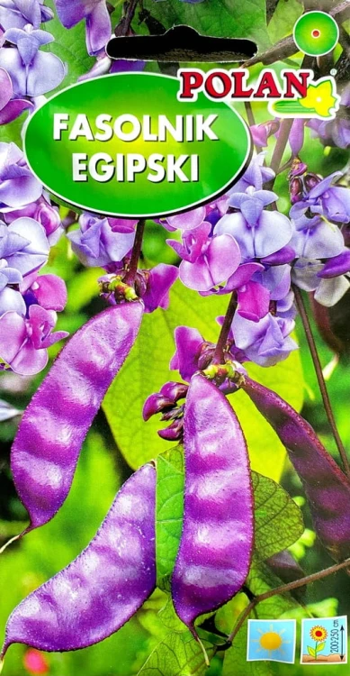 Fasolnik Egipski 3g nasiona kwiatów