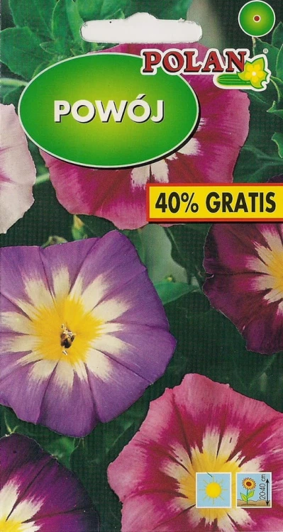 POWÓJ trójbarwny mix 7g nasiona kwiatów polan