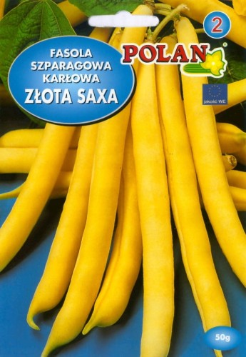 Fasola szparagowa karłowa ZŁOTA SAXA 50g polan