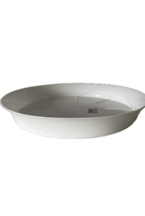 Podstawka pod doniczki plastikowa biała 30cm DNP