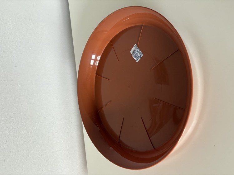 Podstawka pod doniczki plastikowa terakota 26cm DNP