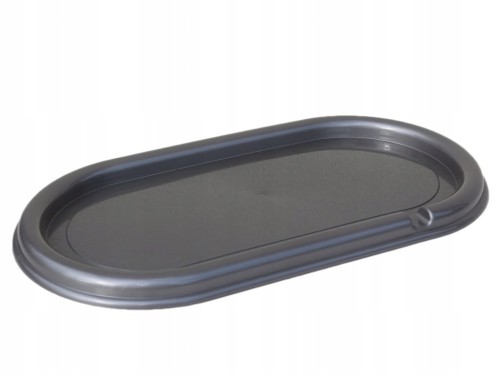 Podstawka pod ZNICZE podkładka 36cm srebrna