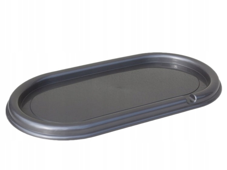 Podstawka pod ZNICZE podkładka 36cm srebrna