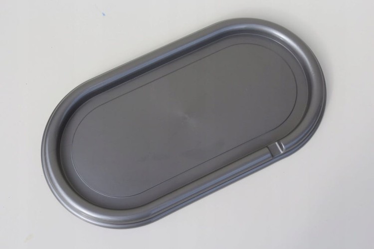 Podstawka pod ZNICZE podkładka 36cm srebrna