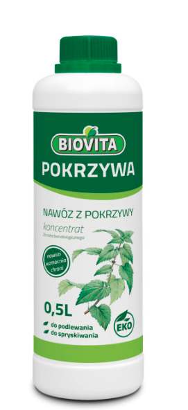 Nawóz z POKRZYWY POKRZYWA biovita 0,5L