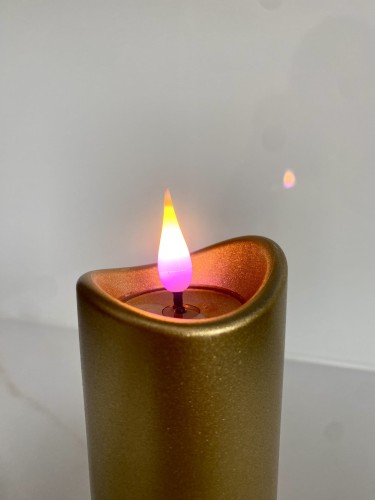 Świeca Led złota mała znicz elektryczny Cortina Gold