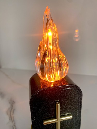 Elektryczny znicz z efektem płomienia in our memory