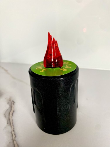 Znicz ledowy Solarny zmierzch czarny płomień czerwony