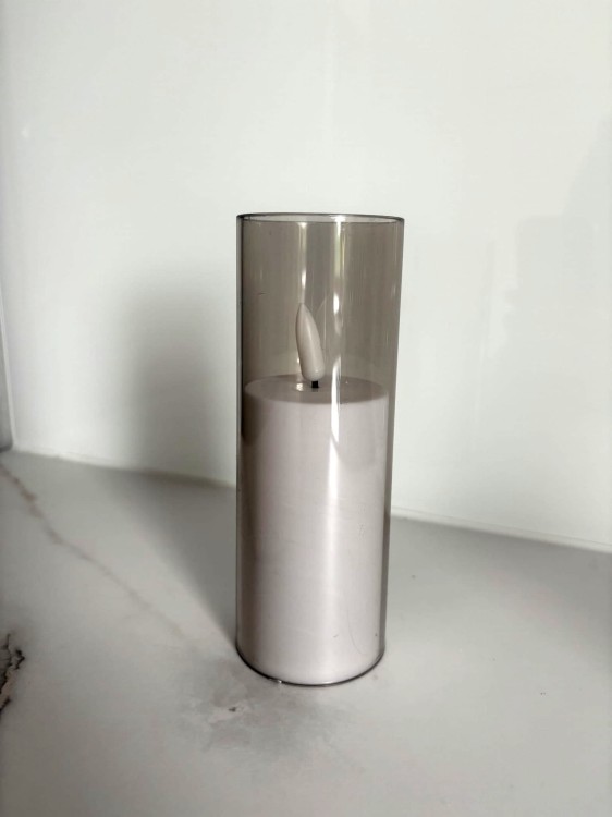 Świeca led w tubie znicz elektryczny 12,5cm mały