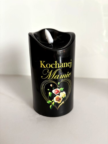 Świeca led kochanej mamie Znicz elektryczny