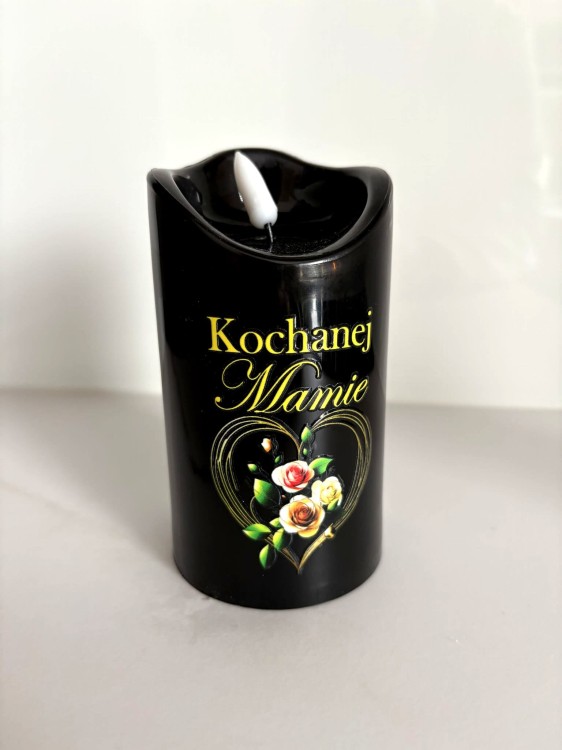 Świeca led kochanej mamie Znicz elektryczny