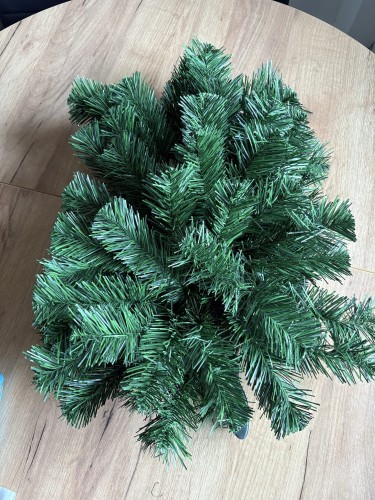 Podkład podstawa baza do kompozycji na florecie falbanka choinka sztuczna 49cm