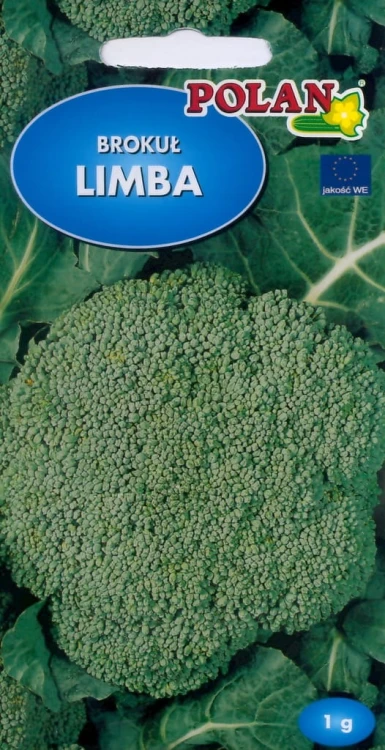 Brokuł LIMBA 1g nasiona warzyw polan warzywa