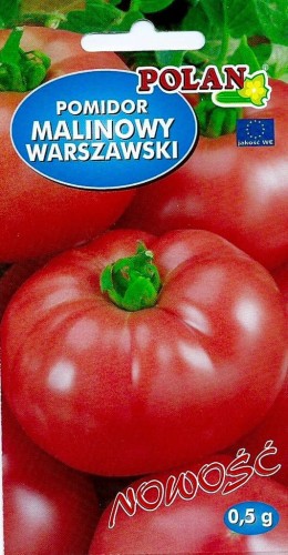 Pomidor MALINOWY WARSZAWSKI wysoki 0,5g nasiona