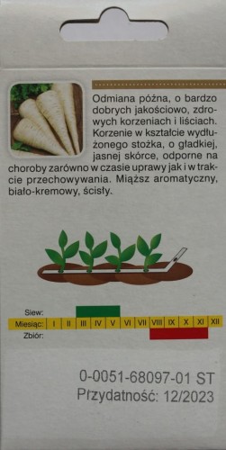 Pietruszka Ołomuńcka NASIONA NA TAŚMIE 6M !!