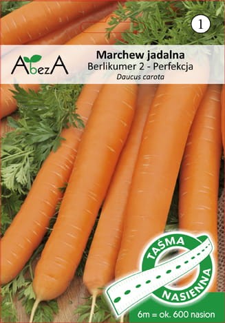 Marchew BERLIKUMER2 NASIONA NA TAŚMIE 6M 600nasion